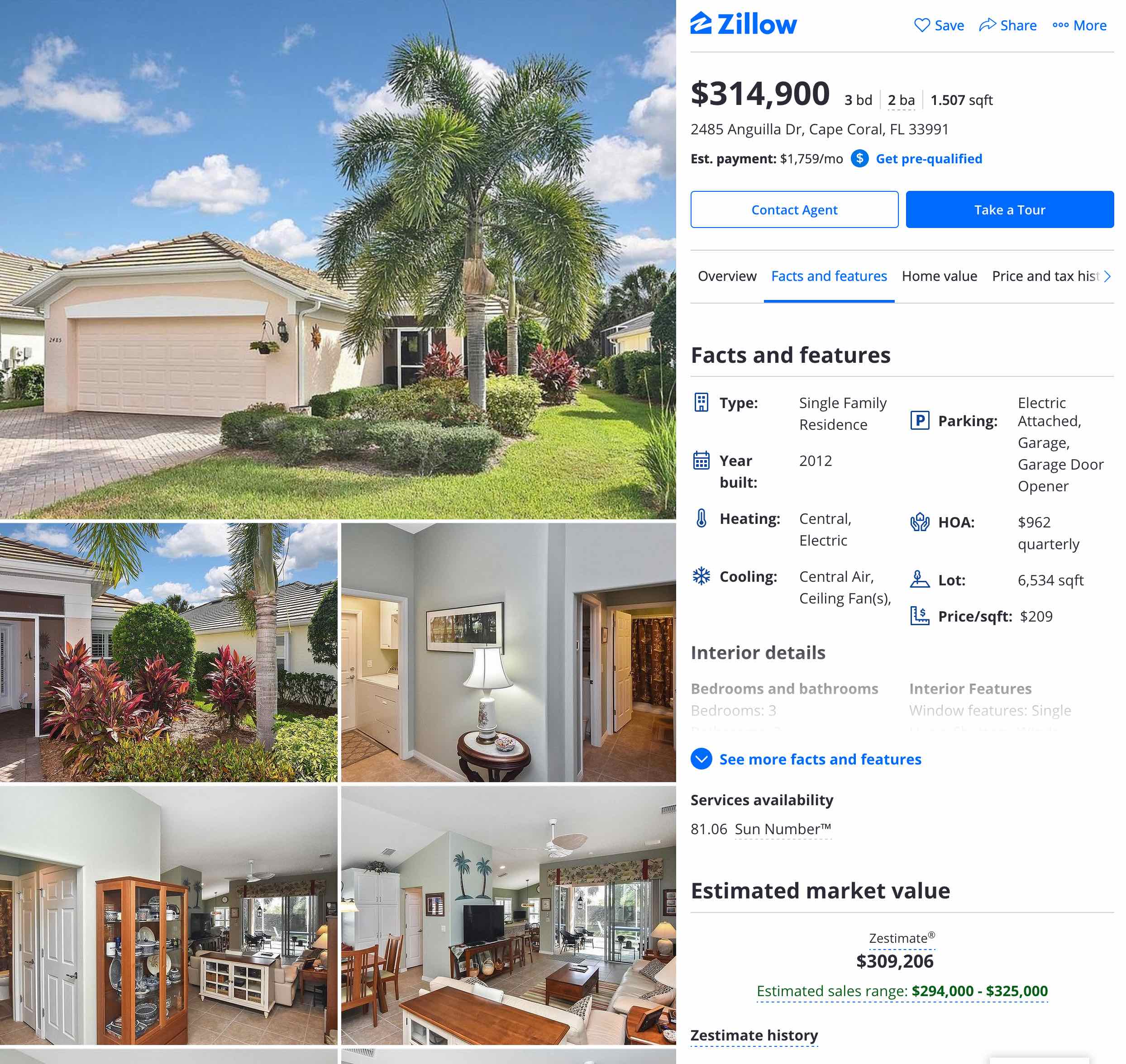 Cape Coral Zillow - q784n3p